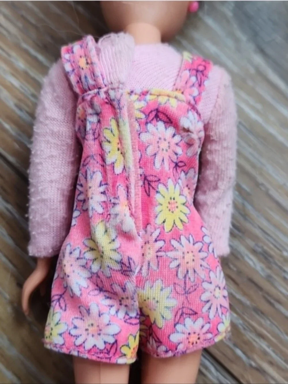 Vintage Stacie Kid Barbie Doll Pink Outfit